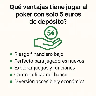 poker deposito minimo 5 euros