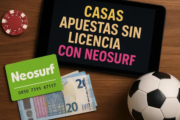 casas apuestas sin licencia con neosurf