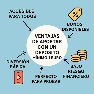 casa de apuestas ingreso minimo 1 euro